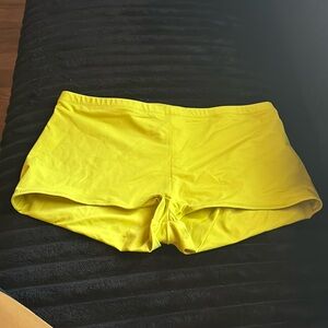Skims • Swim Boy Shorts • NWT • Never • Large • Green (Citrus)